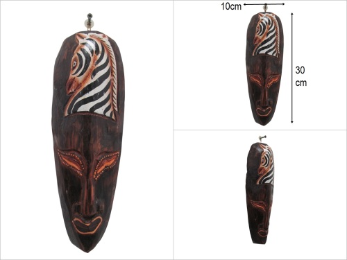 sd50764 dekoratif ahşap mask - 