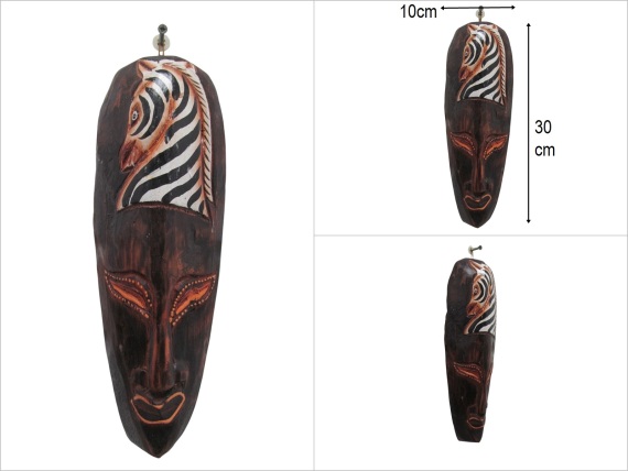 sd50764 dekoratif ahşap mask - 1