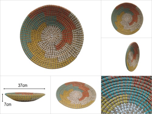 sd50860 hasır duvar tabağı sepeti - 