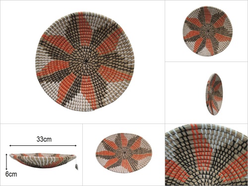 sd50863 hasır duvar tabağı sepeti - 