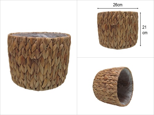 sd50872 no3 yuvarlak derin hasır sepet - 