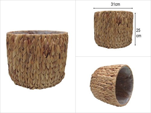 sd50873 no4 yuvarlak derin hasır sepet - 