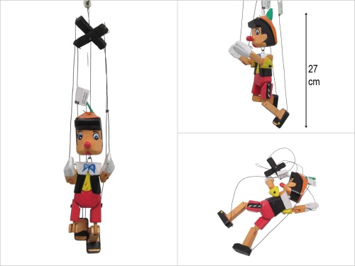 sd50968 ahşap pinokyo kukla - 