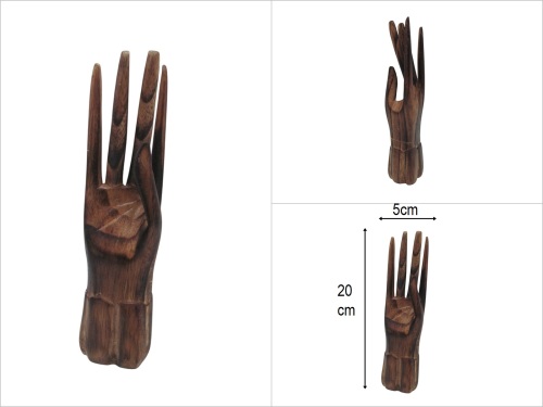 sd51093 ahşap yüzüklük sağ el - 