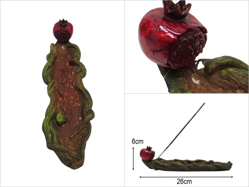 sd51126 polyester narlı ağaç tabak tütsülük - 