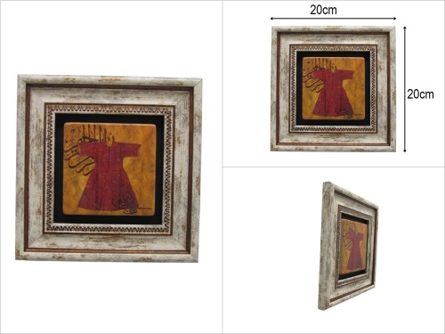 sd51140 taş dekorlu pvc çerçeve KAFTAN - 