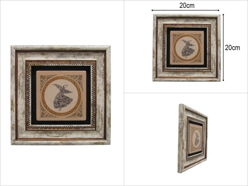 sd51141 taş dekorlu pvc çerçeve SEMAZEN HAT - 