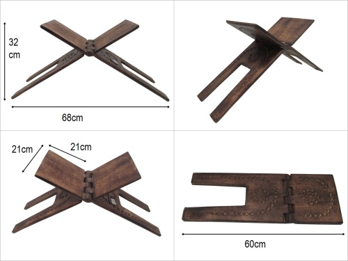 sd51163 ahşap otantik rahle - 