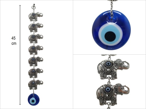 sd51189 metal 7li fil cam nazarboncuğu - 