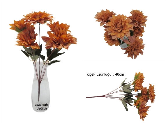 sd51249 yapay yıldız çiçeği demeti - 1