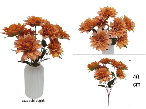 sd51249 yapay yıldız çiçeği demeti - 