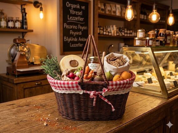 sd51291 metal iskelet üzerine kahverengi pvc örülü sapları katlanan pötikare kumaşlı oval sepet - 2