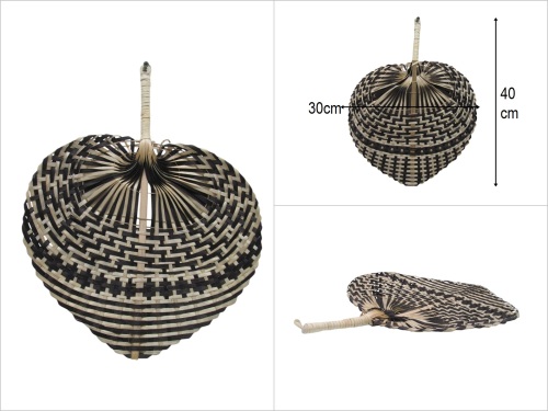 sd51374 dekoratif hasır duvar yelpazesi - 