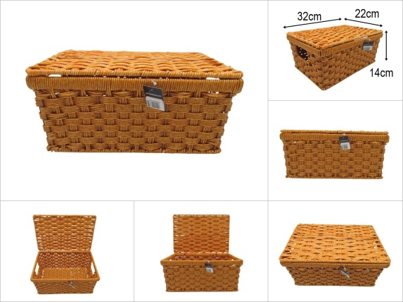 sd51378 dikdörtgen pvc rattan örme no2 kutu - 1