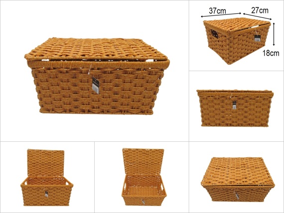 sd51379 dikdörtgen pvc rattan örme no3 kutu - 1