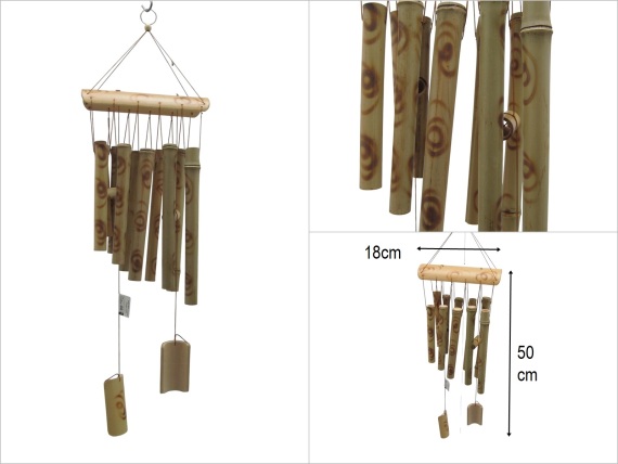 sd51442 bambu rüzgar çanı - 1
