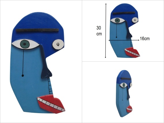 sd51921 dekoratif ahşap picasso pano - 1