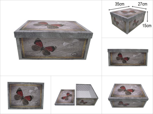 sd52009 kelebek desenli no9 hediye kutusu düzenleyici organizer - 