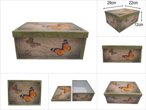 sd52016 kelebek desenli no6 hediye kutusu düzenleyici organizer - 