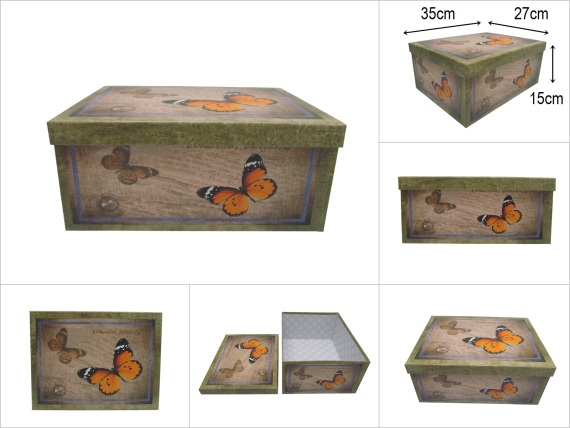 sd52019 kelebek desenli no9 hediye kutusu düzenleyici organizer - 1