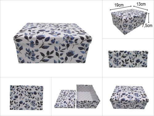 sd52021 çiçek desenli no1 hediye kutusu düzenleyici organizer - 