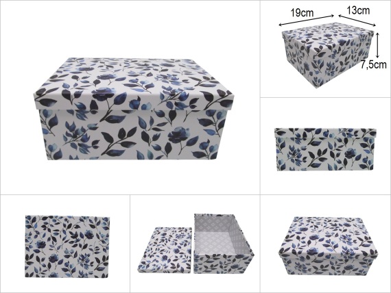 sd52021 çiçek desenli no1 hediye kutusu düzenleyici organizer - 1