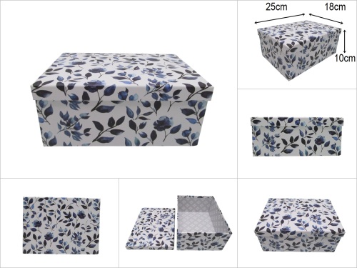 sd52024 çiçek desenli no4 hediye kutusu düzenleyici organizer - 