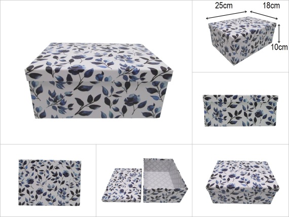 sd52024 çiçek desenli no4 hediye kutusu düzenleyici organizer - 1