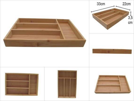 sd52049 bambu bölmeli organizer - 1