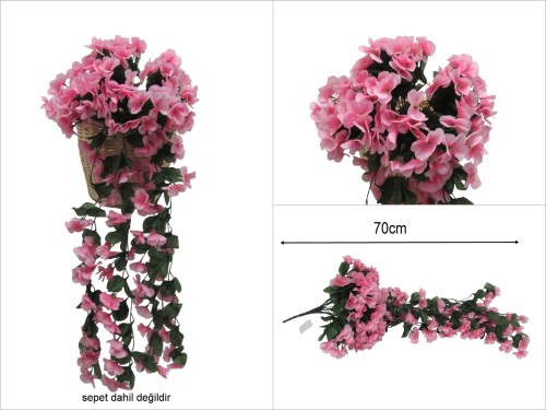 sd52060 dekoratif sarkan çiçek pembe - 
