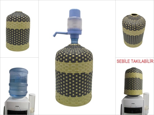 sd52084 el örgüsü plastik damacana kılıfı (19lt) - 