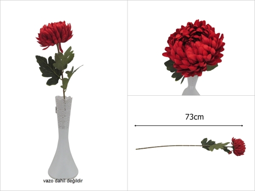 sd52159 yapay kırmızı kasımpatı dalı - 