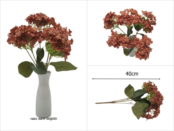 sd52169 yapay kahverengi ortanca demeti - 1