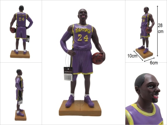 sd52223 dekoratif basketbolcu biblo(Kobe Bryant) - 1
