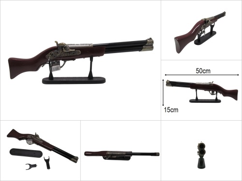 sd52228 dekoratif nostalji çakmak tüfek - 