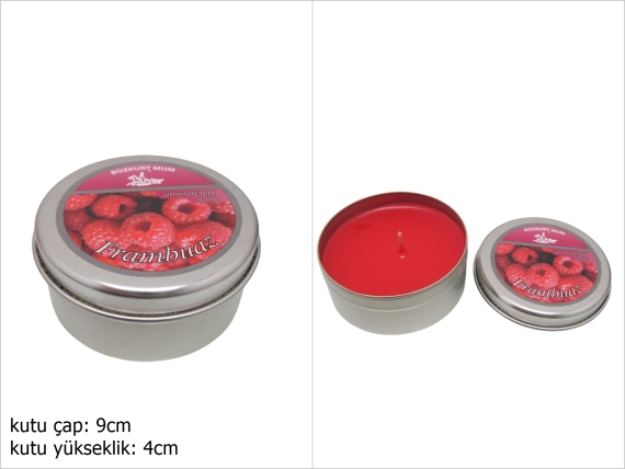 sd52254 franbuaz kokulu metal kutulu mum - 1
