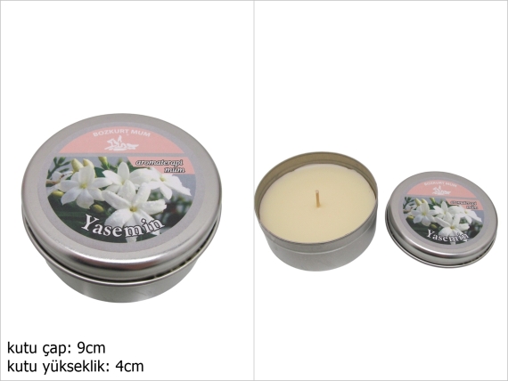 sd52255 yasemin kokulu metal kutulu mum - 1