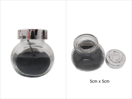 sd52265 kavanozlu kokulu siyah mum - 