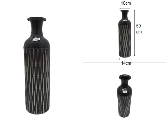 sd52296 no1 dekoratif metal vazo - 1