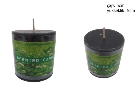 sd52267 kokulu siyah mum 5cmx5cm - 1