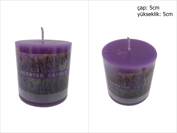 sd52268 kokulu mor mum 5cmx5cm - 1