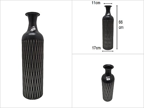 sd52297 no2 dekoratif metal vazo - 