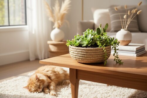 sd52320 dekoratif no1 otantik kase model hasır sepet - (1)