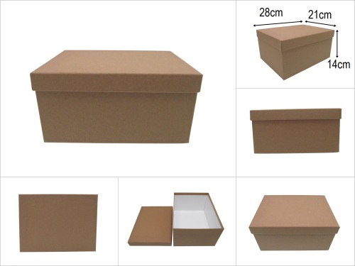 sd52360 kesekağıdı rengi dikdörtgen no5 hediye saklama kutusu - 