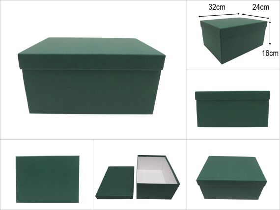 sd52378 yeşil dikdörtgen no6 hediye saklama kutusu - 1