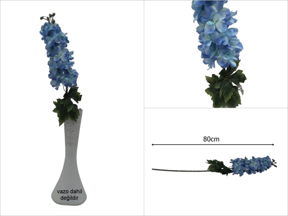 sd52488 mavi yapay şebboy çiçeği - 1