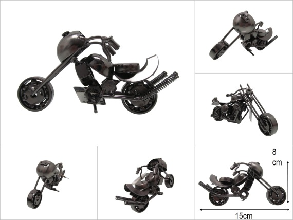 sd52523 el yapımı metal motosiklet - 1