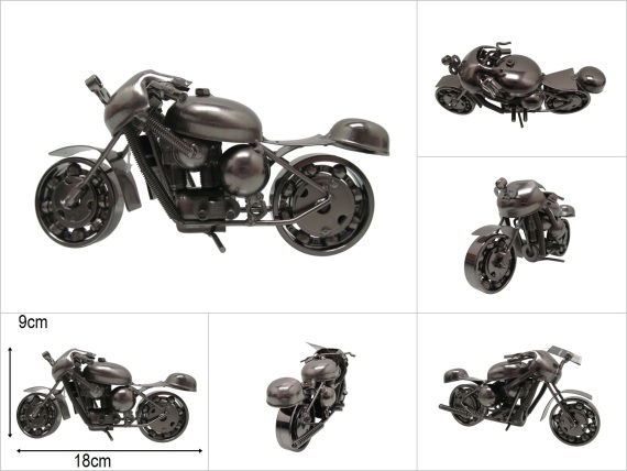 sd52527 el yapımı metal motosiklet - 1