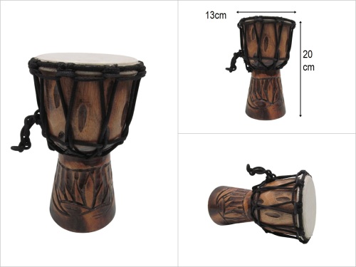 sd52665 ahşap darbuka 20cm - 