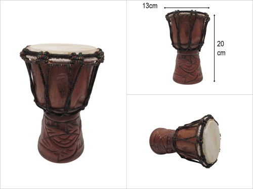 sd52666 ahşap darbuka 20cm - 